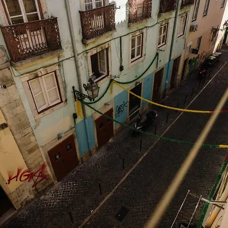 The Blue House - Lively Bairro Alto Apartman Lisboa